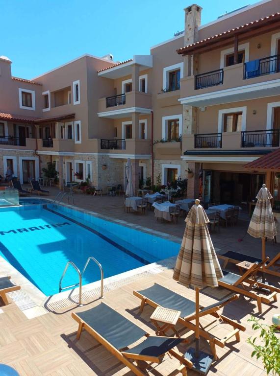Pool, Apollo City Hotel, Malia